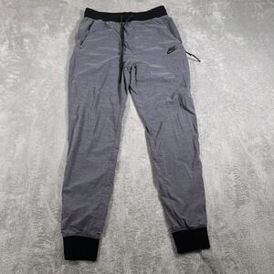Nike Pants Womens XS Bonded Woven Jogger  Gray Tech Lightweight‎ 905126-060